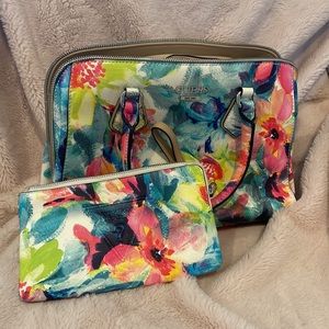 Guess bag and matching clutch